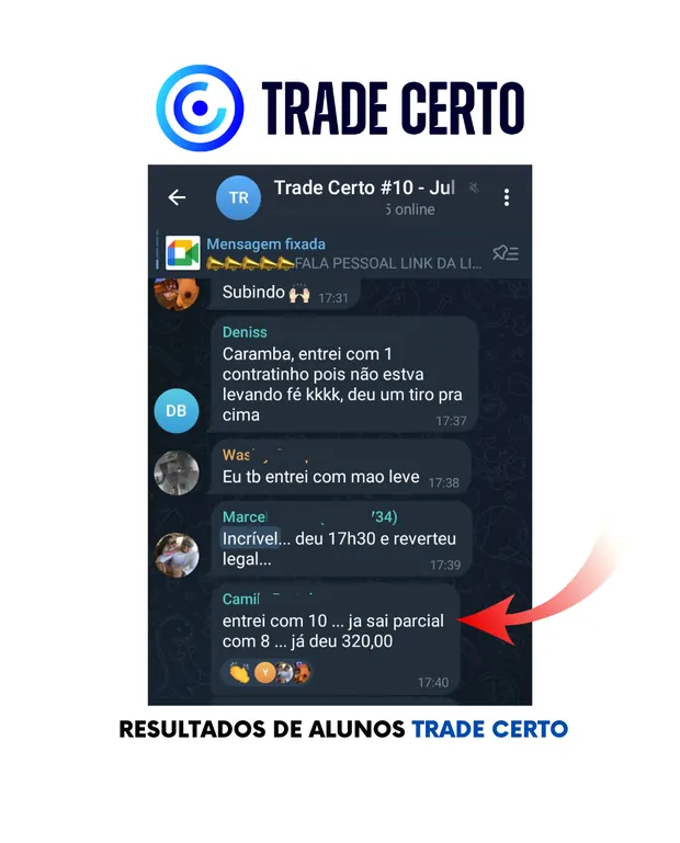 Depoimento de aluno 1